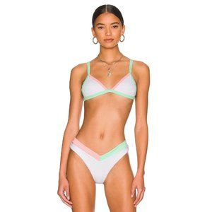 Peixoto NWT Bikini Set Tina and Jolie in Strawberry Mint Swirl size Medium